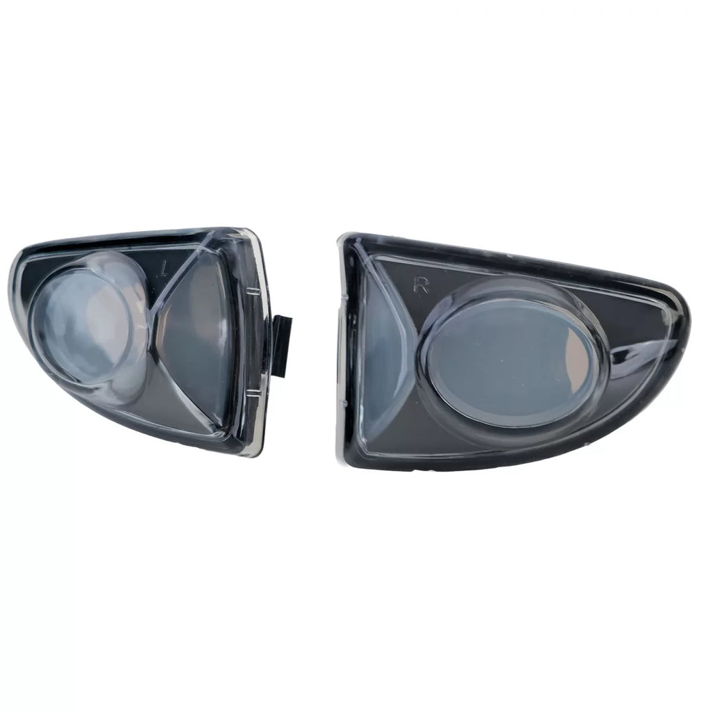 Laterale freccia set trasparente vetro nero per Smart ForTwo Cabrio Coupe 451 2007-2015