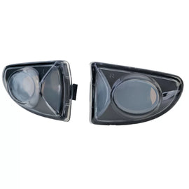 Laterale freccia set trasparente vetro nero per Smart ForTwo Cabrio Coupe 451 2007-2015