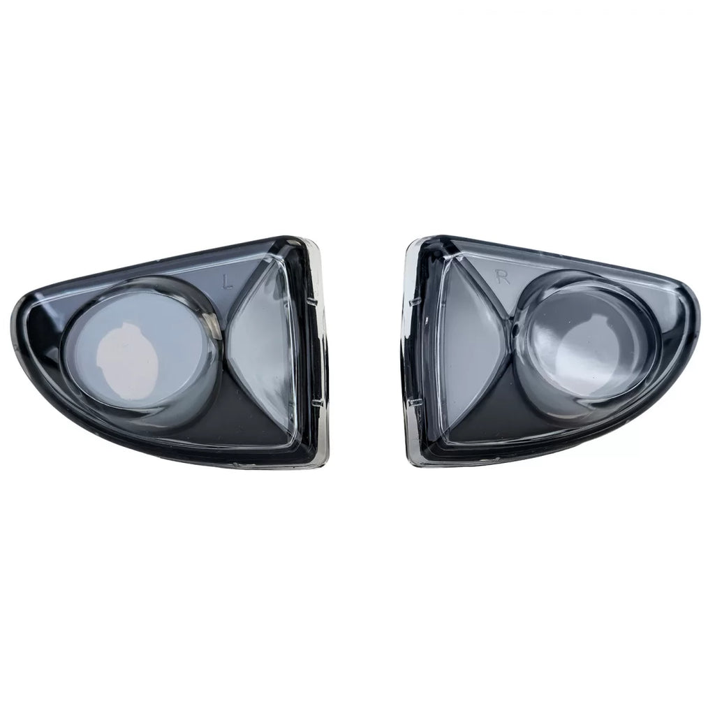 Laterale freccia set trasparente vetro nero per Smart ForTwo Cabrio Coupe 451 2007-2015