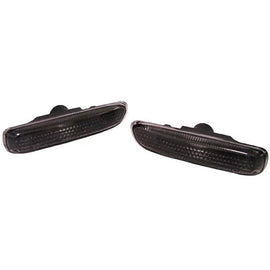 Laterale frecce nero coppia per BMW Serie 3 E46 Coupe cabriolet berlina Touring