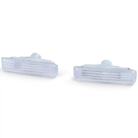 Laterale frecce bianco coppia per BMW Serie 5 E39 berlina Touring 95-03