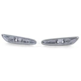 Laterale frecce bianco coppia per BMW X1 E84 da 09 Serie 1 E81 E87 04-12