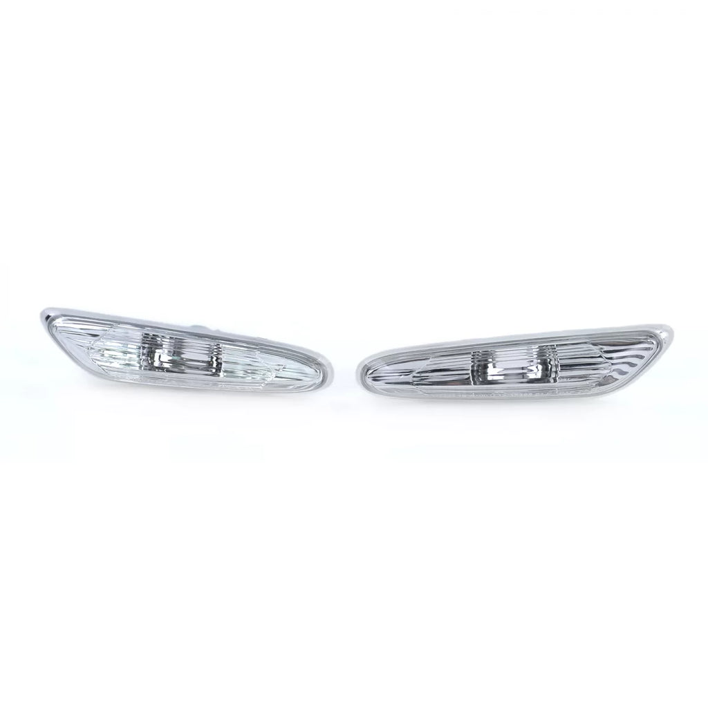 Laterale frecce bianco coppia sinistro destro per BMW Serie 1 E81 E87 04-12