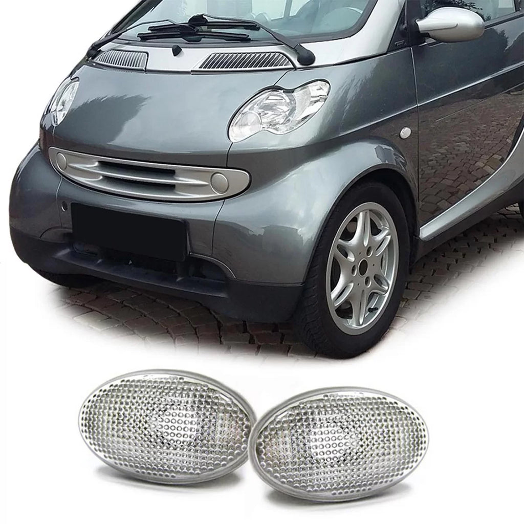 Laterale frecce bianco coppia per Mercedes Classe A W168 97-04 Smart 450
