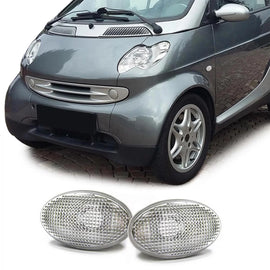 Laterale frecce bianco coppia per Mercedes Classe A W168 97-04 Smart 450