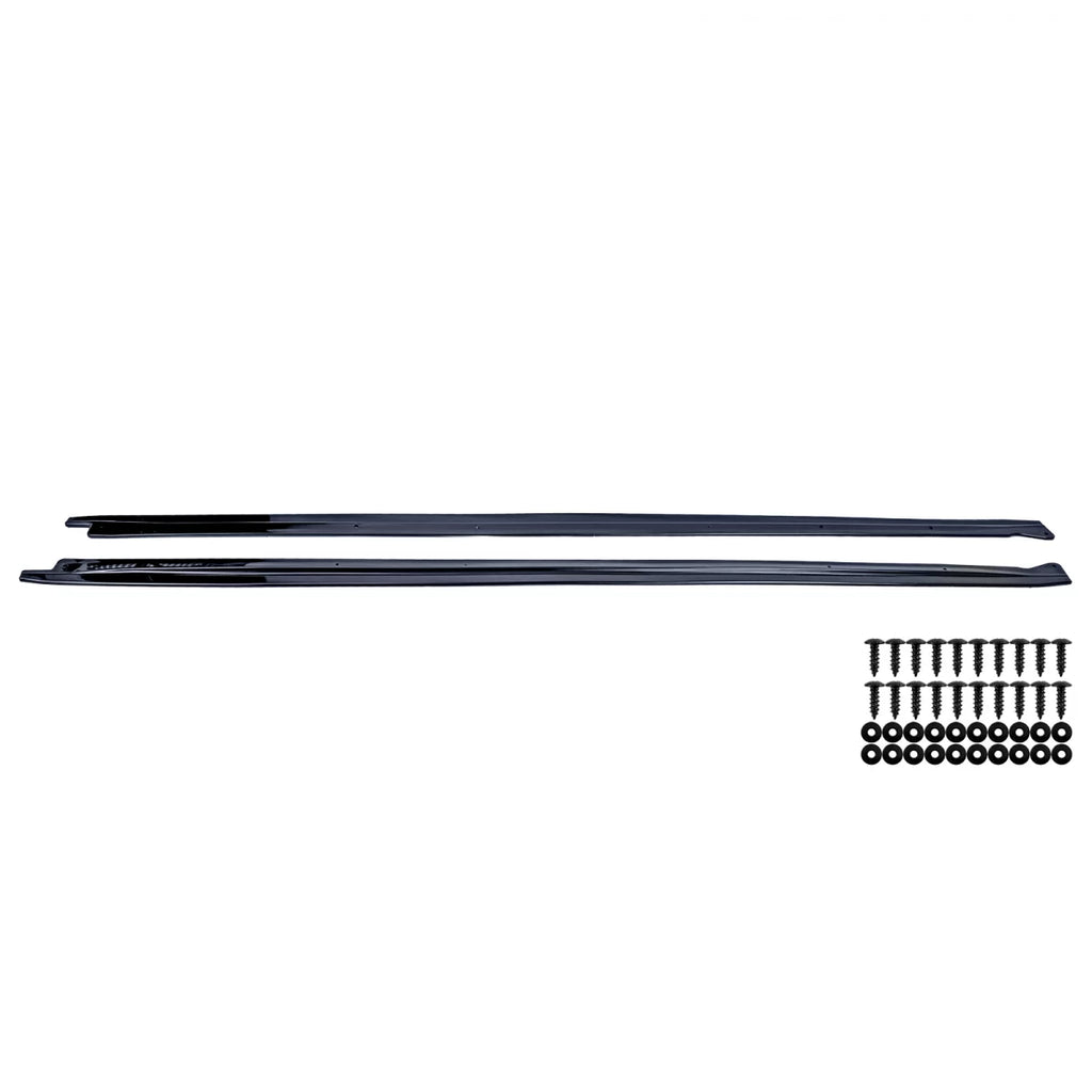 Minigonna estensione Nero lucido compatibile BMW X5 F15 13-18