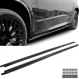 Minigonna estensione Nero lucido compatibile BMW X5 F15 13-18