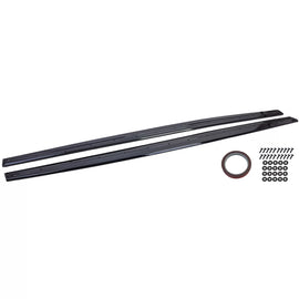 Minigonna estensioni Nero lucido per Serie 4 BMW F32 F33 F36 13-21