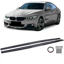 Carica l'immagine nel visualizzatore di Gallery, Minigonna estensioni Nero lucido per Serie 4 BMW F32 F33 F36 13-21