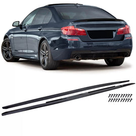 Minigonna estensioni Nero lucido per Serie 5 BMW F10 F11 2010-2017