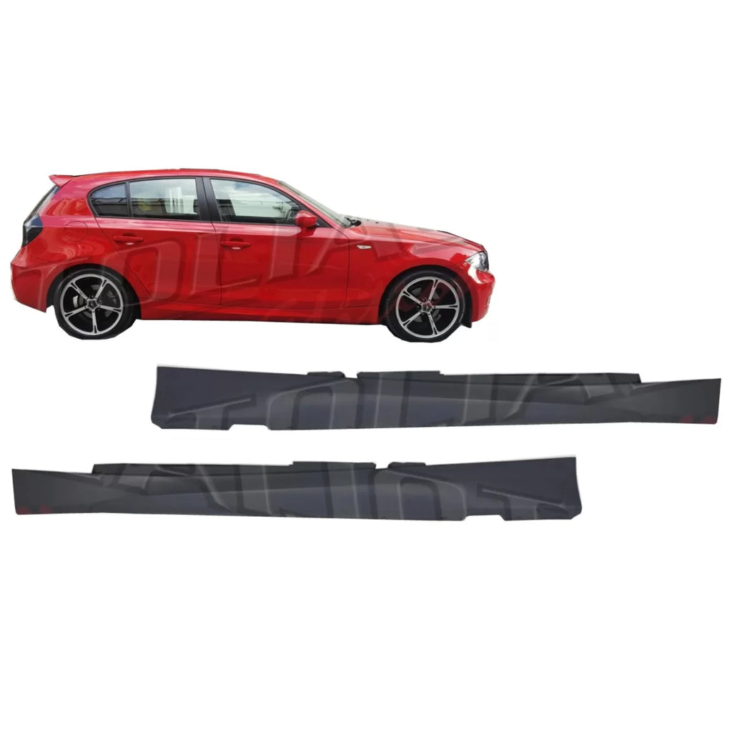 Minigonne per BMW Serie 1 E87 (2003-2012) 5 porte M-Technik Sport design