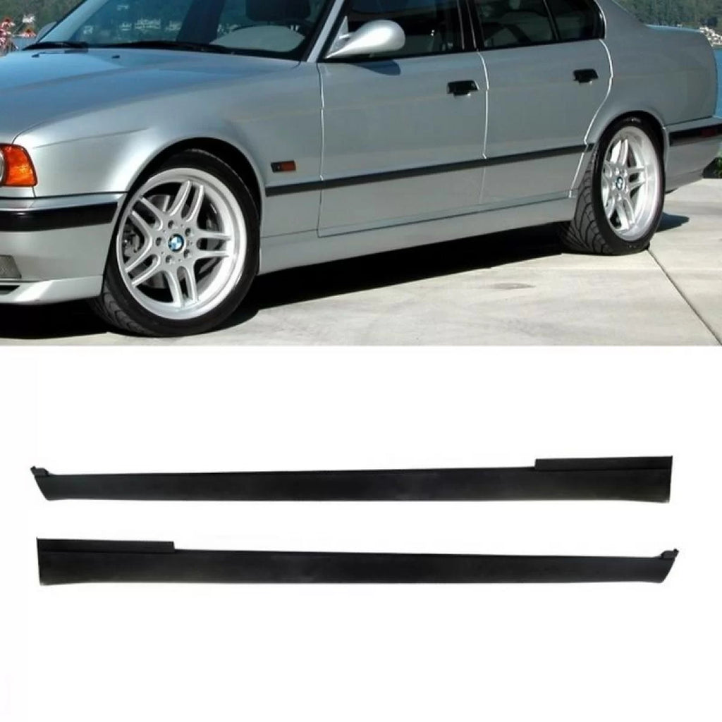 Minigonne per BMW 3 E34 berlina / Touring 87-97 M-Technik / M5 stile in plastica ABS 2 pezzi