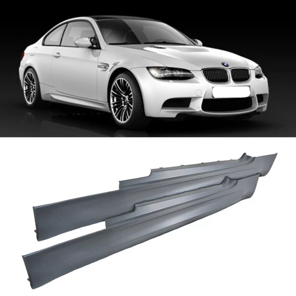 Minigonne per BMW 3 E92/E93 06-13 M3 stile in plastica ABS 2 pezzi