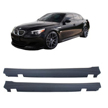 Carica l'immagine nel visualizzatore di Gallery, Minigonne per BMW 5 E60/E61 03-10 M5 stile in plastica ABS 2 pezzi