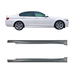 Minigonne per BMW 5 F10/F11 10-17 M5 / M-Tech stile in plastica ABS 2 pezzi