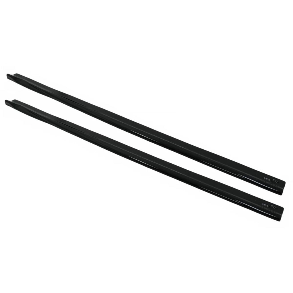Minigonne estensione per Mercedes Classe A W176 Sport Line A45 hatchback (2012-2018) Nero lucido