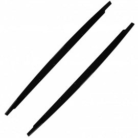 Minigonne estensioni per BMW 3 E90/E91 05-11 E92/E93 06-14 Nero lucido in plastica ABS 2 pezzi
