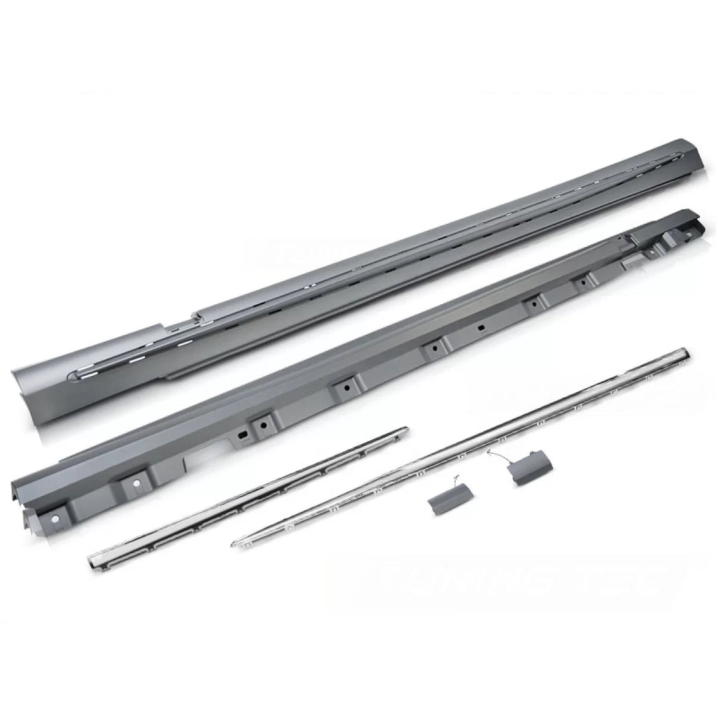 Minigonne Sport cromato compatibile MERCEDES S-Classe W222 13-18 lungo versione