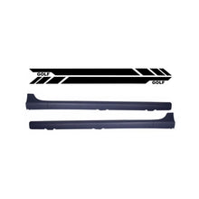 Minigonne per VW Golf V MK5 (2003-2007) con laterale adesivi adesivo Vinyl nero GTI design