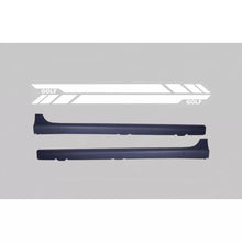 Minigonne per VW Golf V MK5 (2003-2007) con laterale adesivi adesivo Vinyl bianco GTI design