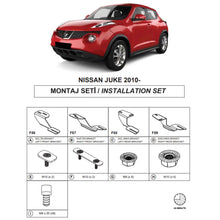 Staffe per pedane laterali (Dma) per Nissan Juke 2011-2019 SUV F15