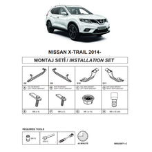 Carica l'immagine nel visualizzatore di Gallery, Staffe per pedane laterali (Dma) per Nissan X-Trail 2014-2021 SUV T32