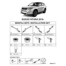 Staffe per pedane laterali (Dma) per Suzuki Vitara 2015- SUV Ly