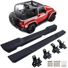 Pedane laterali Rocker Guards OE stile per Jeep Wrangler JK 07-18 2-porta