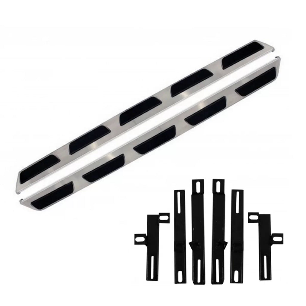 Pedane laterali per Audi Q5 (8R) 08-18 OEM stile 2 pezzi