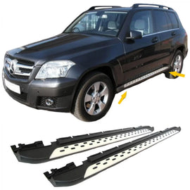 Pedane laterali per Mercedes-Benz GLK-Classe (X204) 08-15 2 pezzi