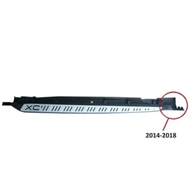 Pedane laterali per Volvo XC60 2014-2017 2 pezzi