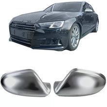 Argento calotte specchietti per ricambio per Audi A6 C7 4G 11-18 senza lane assist