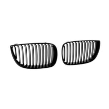 Carica l'immagine nel visualizzatore di Gallery, Griglie a lamella singola in nero lucido per BMW Serie 1 E81, E82, E87, E88 2003-2007