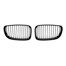 Carica l'immagine nel visualizzatore di Gallery, Griglie a lamella singola in nero lucido per BMW Serie 1 E81, E82, E87, E88 2007-2011