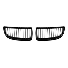 Griglie a lamella singola in nero lucido per BMW Serie 3 E90, E91 2005-2007