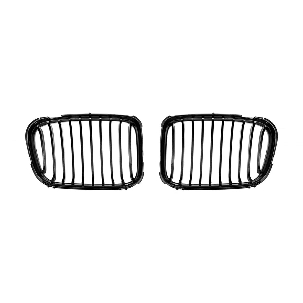 Griglie a lamella singola in nero lucido per BMW Serie 3 E46 berlina, E46 Touring 1998-2001