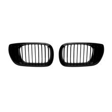 Griglie a lamella singola in nero lucido per BMW Serie 3 E46 berlina, E46 Touring 2002-2005