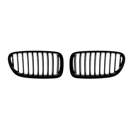 Griglie a lamella singola in nero lucido per BMW Serie 5 F10, F11 Touring 2010-2017