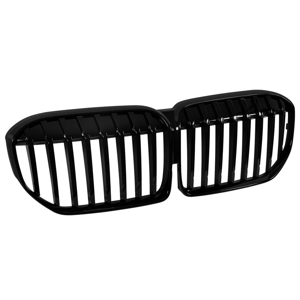 Griglie a lamella singola in nero lucido per BMW Serie 7 G11, G12 dal 2020