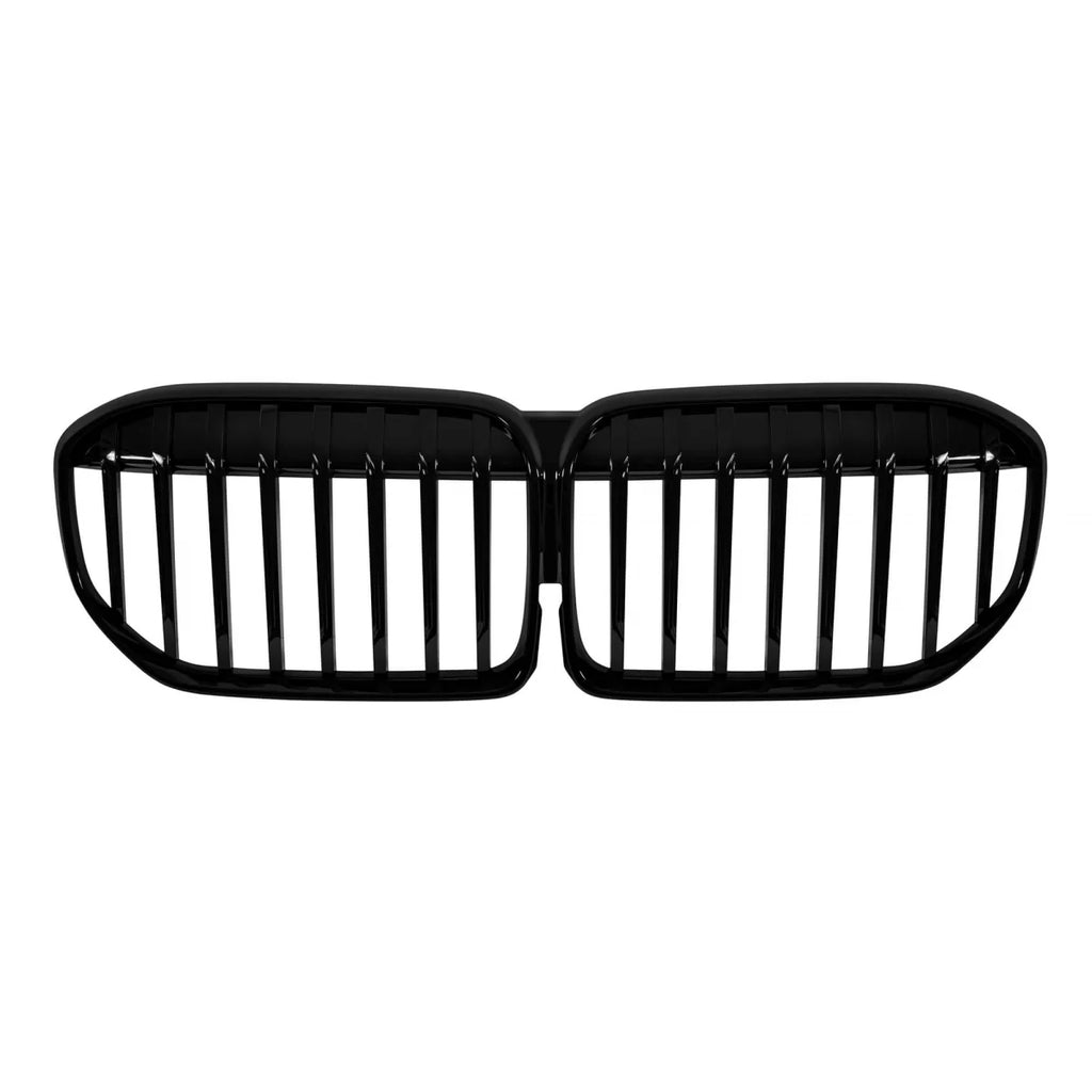 Griglie a lamella singola in nero lucido per BMW Serie 7 G11, G12 dal 2020