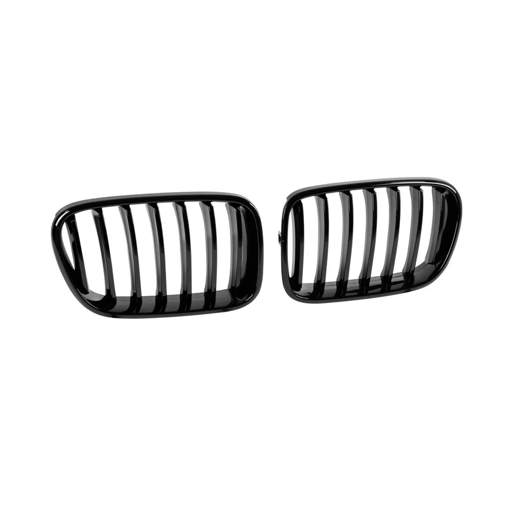 Griglie a lamella singola in nero lucido per BMW X3 F25 2010-2013