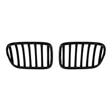 Carica l'immagine nel visualizzatore di Gallery, Griglie a lamella singola in nero lucido per BMW X3 F25 2010-2013