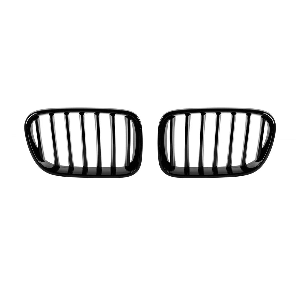 Griglie a lamella singola in nero lucido per BMW X3 F25 2010-2013