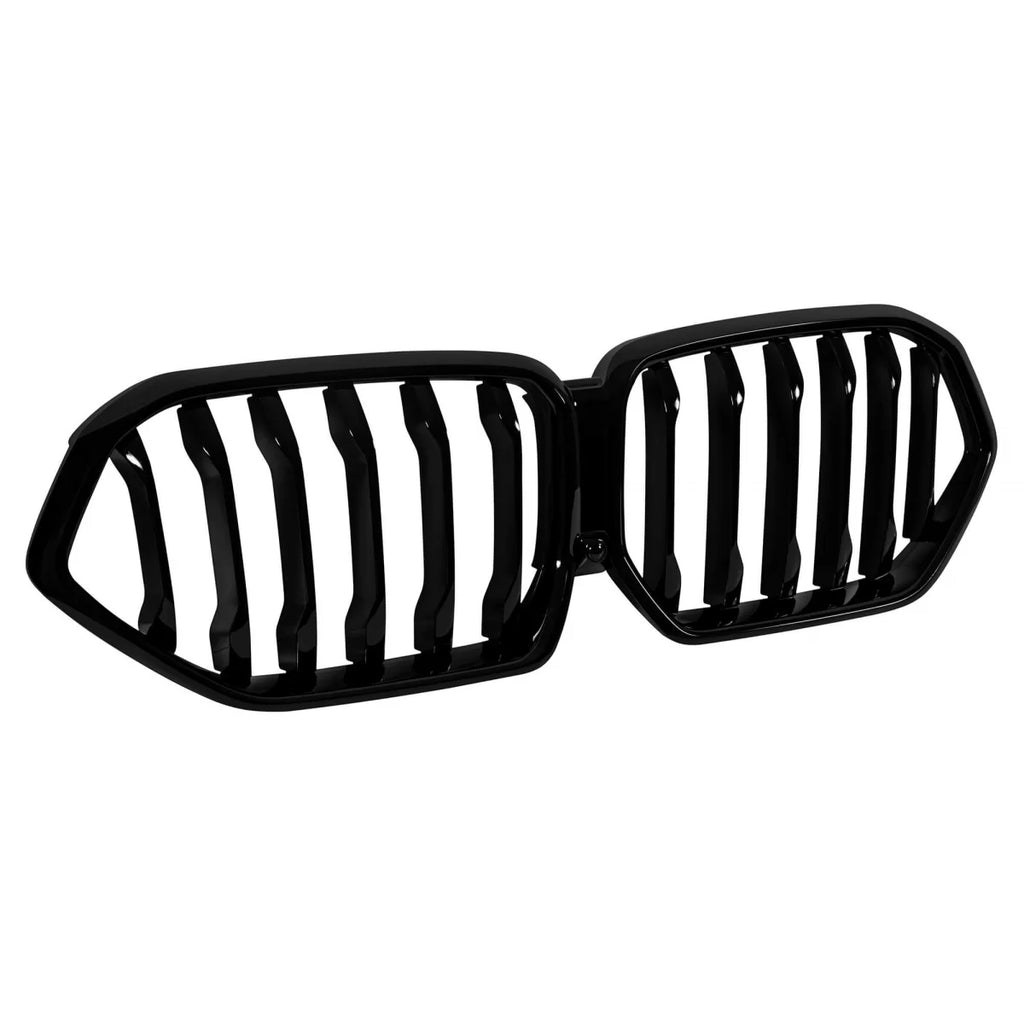 Griglie a lamella singola in nero lucido per BMW X6 G06 dal 2020