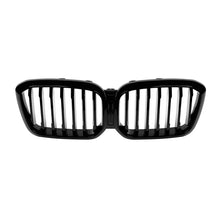 Carica l'immagine nel visualizzatore di Gallery, Singolo lamella griglie a doppio rene per BMW X3 G01 2021-2024, Nero lucido