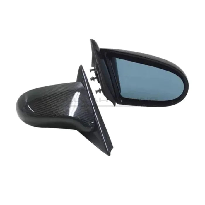 CarbonWorks Specchietti laterali regolabili elettricamente stile Spoon in carbonio per Honda Civic EM1 1995-2001 - foto 1