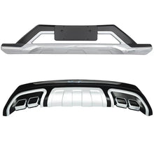 Skid piastre paraurti Body kit per anteriori e posteriori paraurti per Hyundai Tucson 2015-2019 2 pezzi