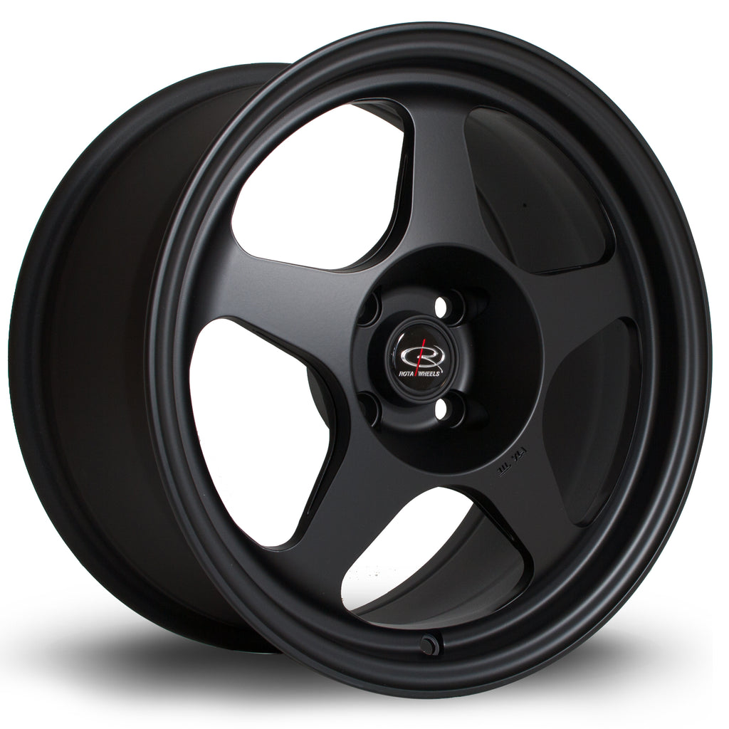Cerchio in lega Rota Wheels Slipstream 16x8 4x100 ET34 Flat Black