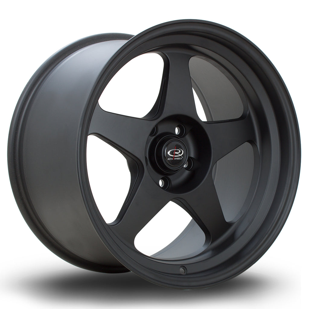 Cerchio in lega Rota Wheels Slipstream 18x10.5 5x114.3 ET12 Flat Black