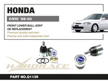 Snodi sferici anteriori inferiori Hardrace Honda e Acura – 2 pezzi – foto 2
